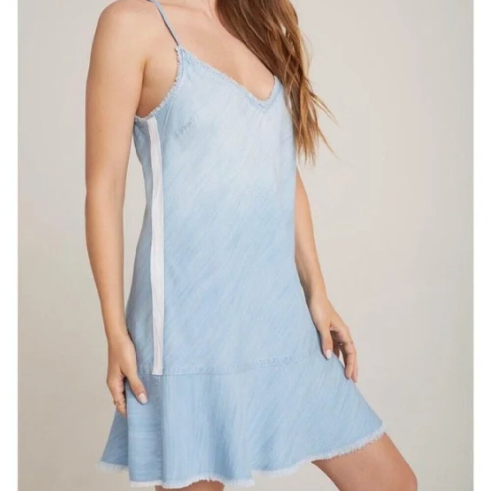 Bella Dahl Light Blue Mini Dress